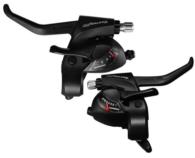 Schimbator integrat SHIMANO ST-TX800, TOURNEY TX, 3X8 photo 2